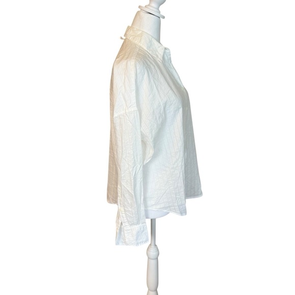 Rag & Bone Women’s White Cotton Button Front Blouse XS Extra Small Office Career - Picture 3 of 11
